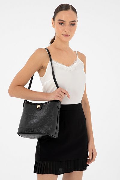 Pierre Cardin 05PO24K1981 Model Geanta de umar neagra