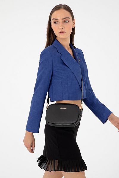 Pierre Cardin Geantă de umăr cu imprimeu negru 05PO24K1874