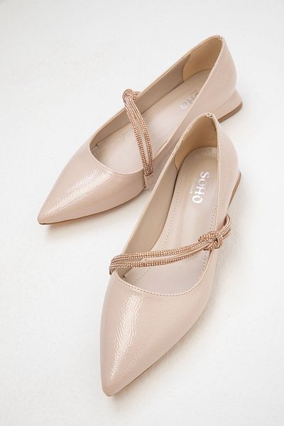 SOHO Klassische Damenschuhe mit Absatz aus Lackleder von Skin 19881