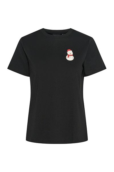 PIECES Pcnannis Ss Xmas T-Shirt - Jrs Bc Model