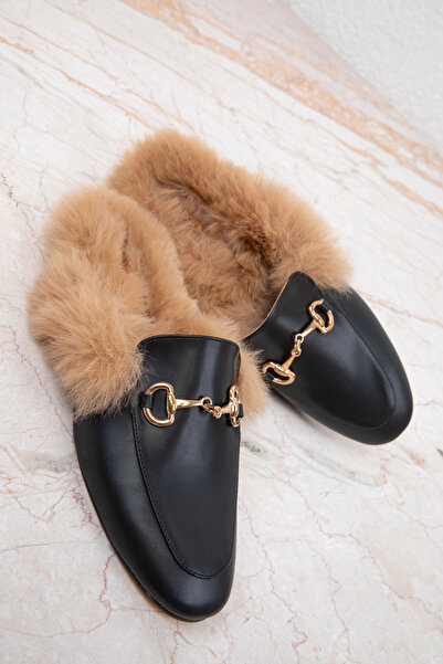 SOHO Papuci negri pentru femei 19899