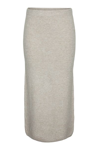PIECES Pcnuna Mw Ankel Slit Knit Skirt Bc
