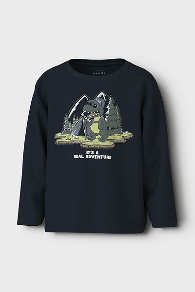 name ıt Nmmvictor 2P Ls Nreg Top - Tričko s krátkým rukávem