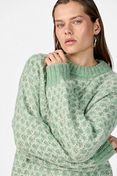 YAS. Pletený svetr YASTOXANA s dlouhým rukávem