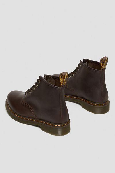 Dr. Martens 101 Dunkelbraunes Crazy Horse