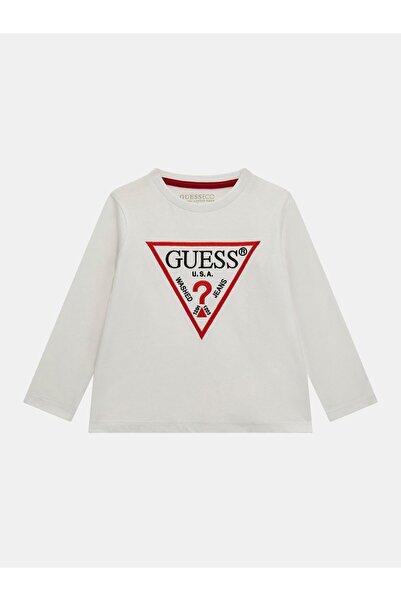 Guess تي شيرت LS CORE - قطن عضوي متوسط ​​160