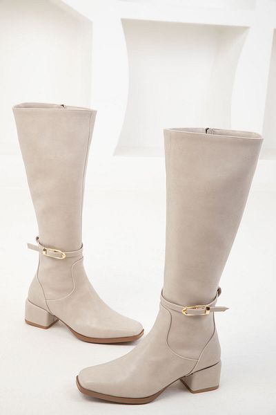 SOHO Beige Women's Boots - Model 19819
