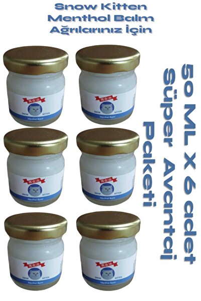 beauty clınıc Snow Kitten Krem 50 ml 6 ADT - Vücut Ağrılarınız İçin