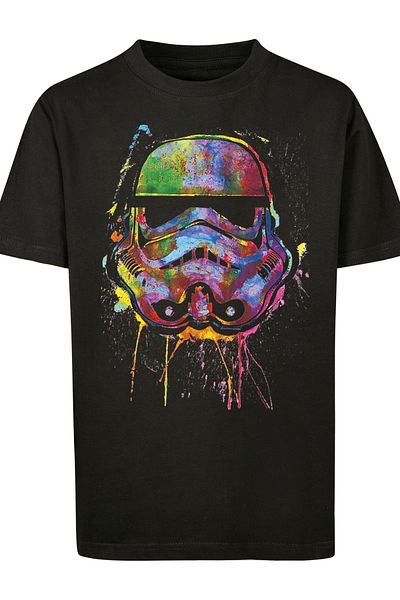 F4NT4STIC Kinder Stormtrooper Paint Splats with Kids Basic Tee