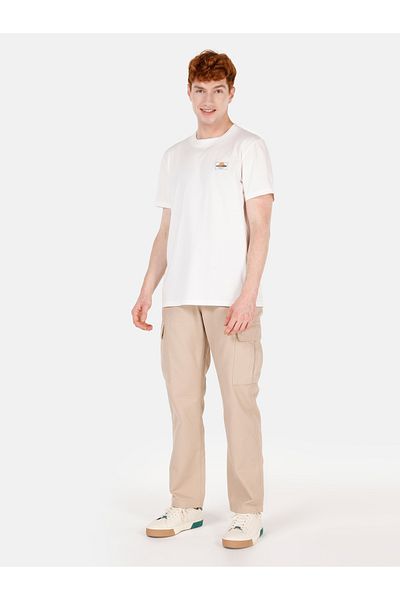 Colin's Pantaloni pentru bărbați, cu tăiere normală, talie mijlocie, picioare drepte, bej Cl1070378