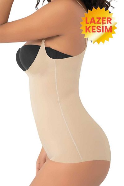 Uniquetrenders Women's Laser Cut Slimming and Lifting Underbust Body Corset Set of 3