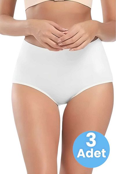 Uniquetrenders Women's Seamless Abdominal Lifting Slip Panties Corset Set of 3