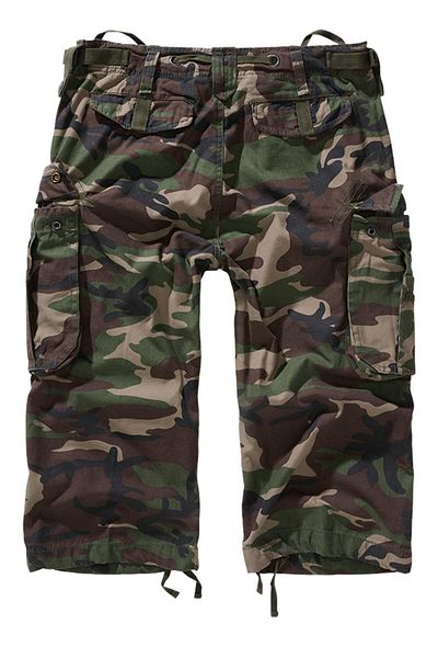 Brandit Herren Industry Vintage Kargo 3/4 Şort