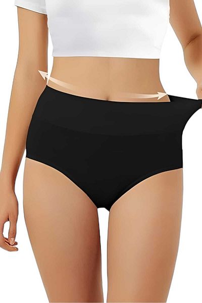 Uniquetrenders Women's Seamless Abdominal Lifting Slip Panties Corset Set of 3