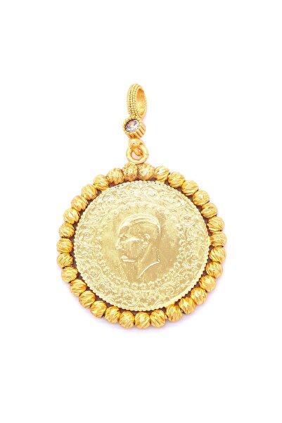 FerizZ Altın Kaplama Tam Altınlı Kadın Kolye Ucu