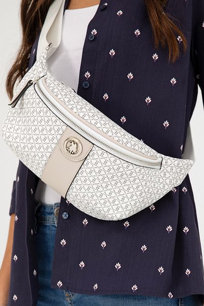 U.S. Polo Assn. White Women's Waist Bag 50293693 -Vr013