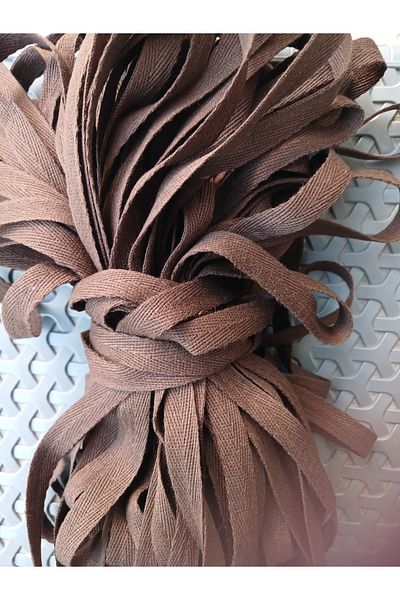 karasu spot Herringbone Strip 30 Meters Bitter Brown Width 1 cm on the Picture One Ton Clear