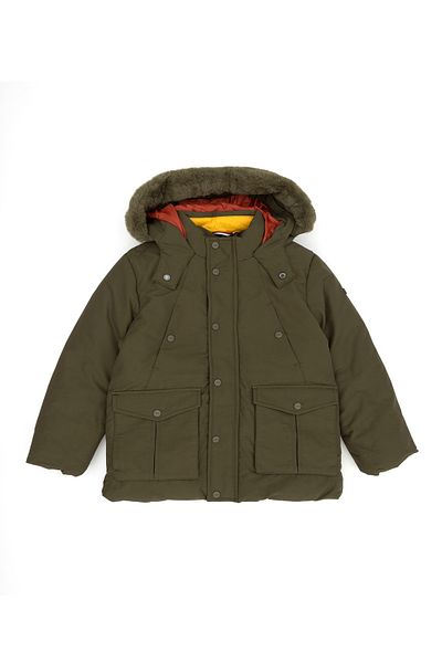 U.S. Polo Assn. Boy's Khaki Coat 50271500 -Vr027