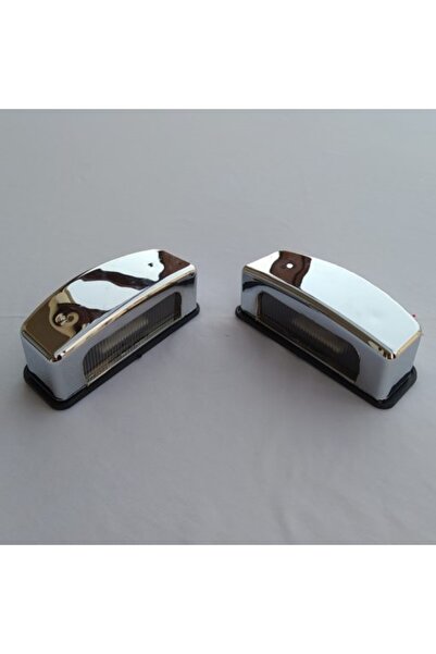 AHMET OTOMOTİV Carello Paslanmaz Plaka Lambası Seti (2 ADET)