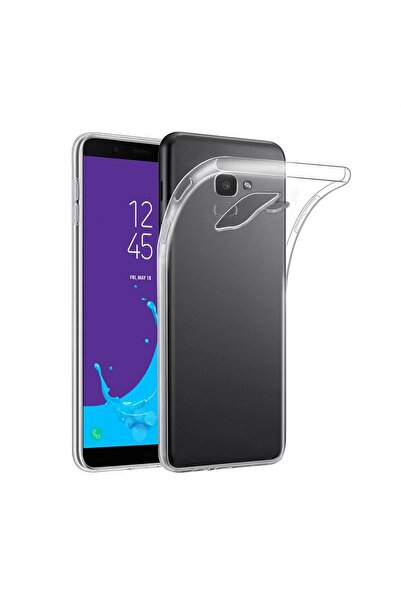 Nettech Samsung Galaxy J610 J6 Plus Uyumlu Şeffaf Seri Arka Koruma Kılıf - Şe...