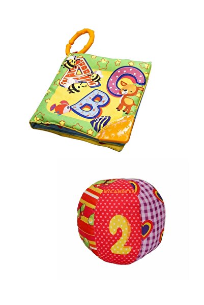 ByCaretta Hışırtılı Dişlikli Ilk Kitabım Ve Neşeli Çıngıraklı Emekleme Arkada...