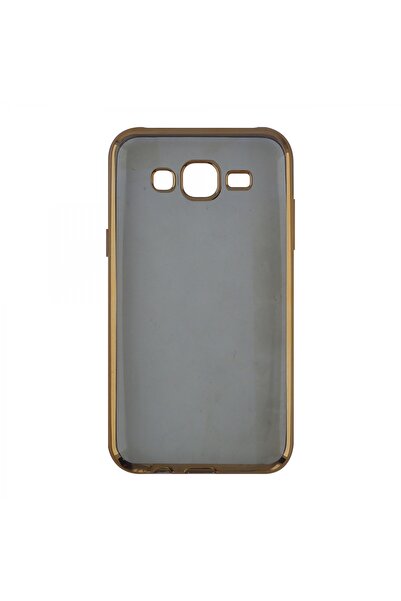 Nettech Samsung Galaxy J500 J5 Uyumlu Arka Koruma Kılıf - Gold
