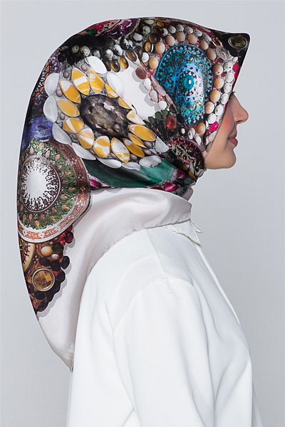 Armine Eșarfă Twill Silk Nostalgia - 18ya7405 82