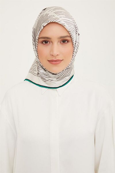Armine Μεταξωτό κασκόλ Twill - 23ya8942 6 07