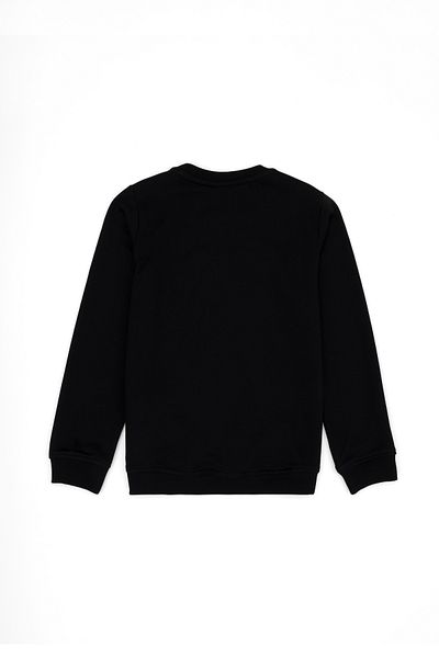 U.S. Polo Assn. Черен базов суичър за момче 50269425 -Vr046