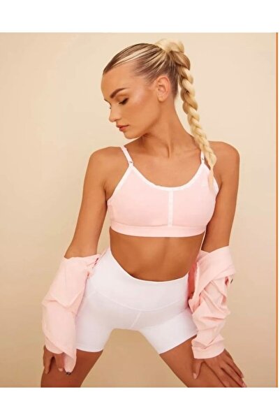 Nike Air Dri-Fit Indy Light-Support Padded Logo Tape Sports Kadın Bra