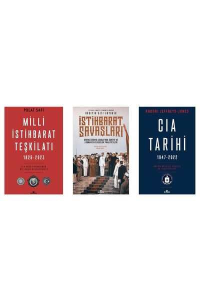 Kronik Kitap Milli Istihbarat Teşkilatı/cıa Tarihi/istihbarat Savaşları 3 Kit...