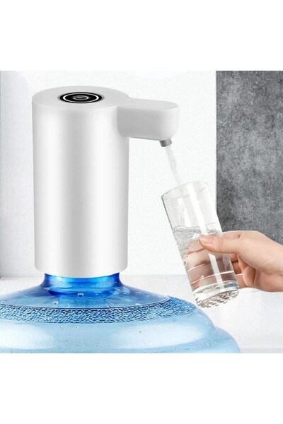 Roichil Usb ile Şarj Olabilen Beyaz Damacana Pompası 1200 mA