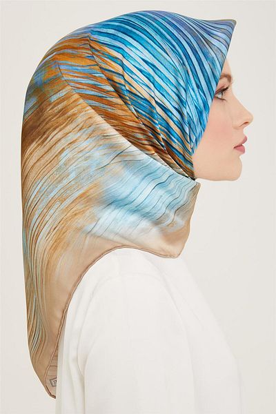 Armine Silk Twill Scarf - 24Ya9143 7 04