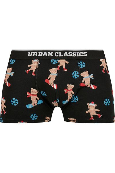 Urban Classics Herren X-mas Boxer Shorts 3-pack