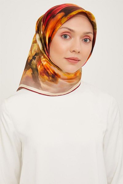 Armine Twill Μεταξωτό Κασκόλ 23ka9033 07
