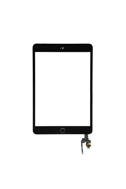 EYKA ELEKTRONİK Apple iPad Mini 3 Uyumlu Dokunmatik Touch Home Tuşlu Siyah A Kalite