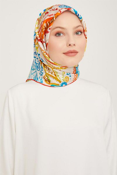 Armine Μεταξωτό κασκόλ Twill 23ka9037 31