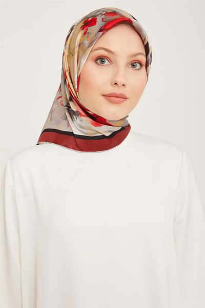 Armine Twill Silk Scarf 23ka9018 51