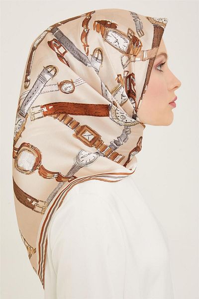 Armine Μεταξωτό μαντήλι Twill 24ya9141 80 84
