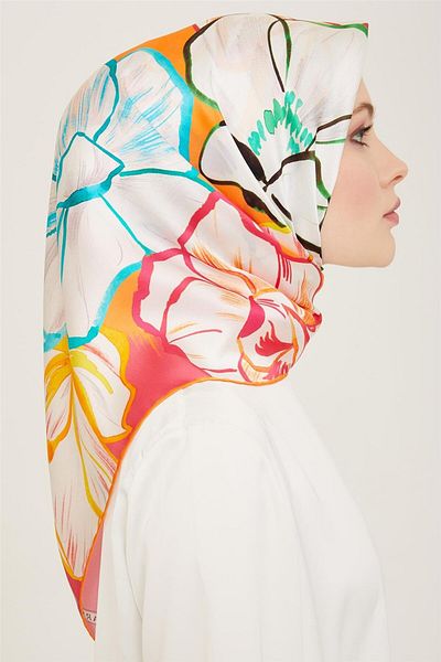 Armine Silk Twill Scarf 24Ya9110 - 5.54 Meters