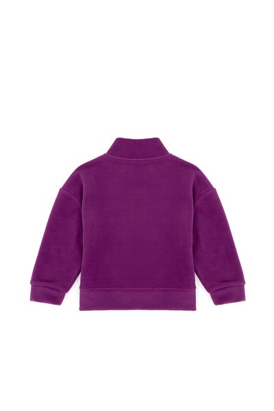 U.S. Polo Assn. Hanorac pentru fete din fleece violet cu guler polo -50276917-vr203