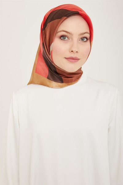Armine Twill Silk Scarf 24Ya9137 55 06