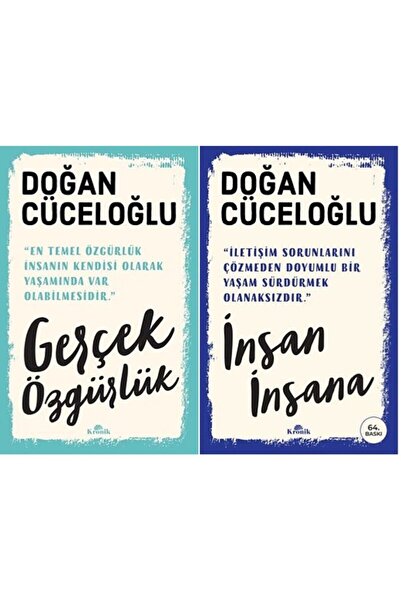 Kronik Kitap Gerçek Özgürlük - İnsan Insana /Doğan Cüceloğlu 2 Kitap Set