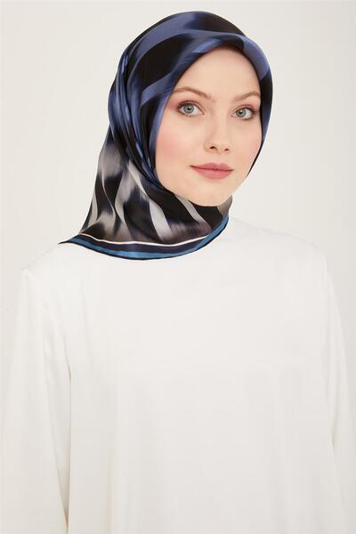 Armine Leopar Desenli Twill İpek Eşarp 24Ya9155 51