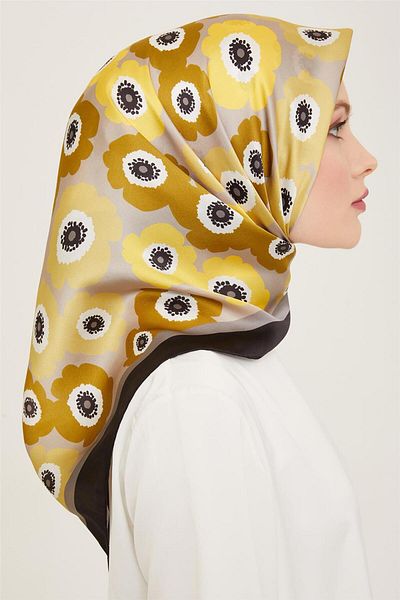 Armine Sura Silk Scarf - 24Ya9106 4 50 Model