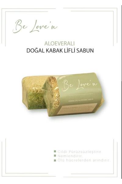 Doğal Kabak Lifli Aloe Vera Sabunu