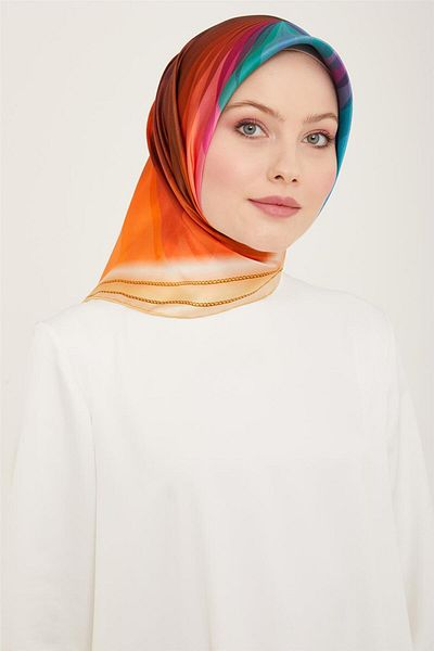 Armine Sura Silk Scarf 24Ya9112 27 03