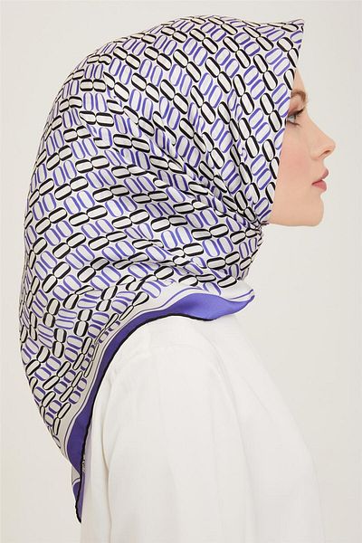 Armine Silk Twill Scarf - 24Ya9149 8 38