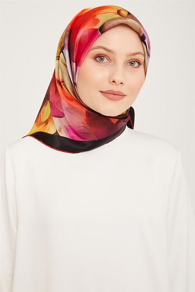 Armine Μεταξωτό κασκόλ Sura - Μοντέλο 23ka9014, Μέγεθος 34x34