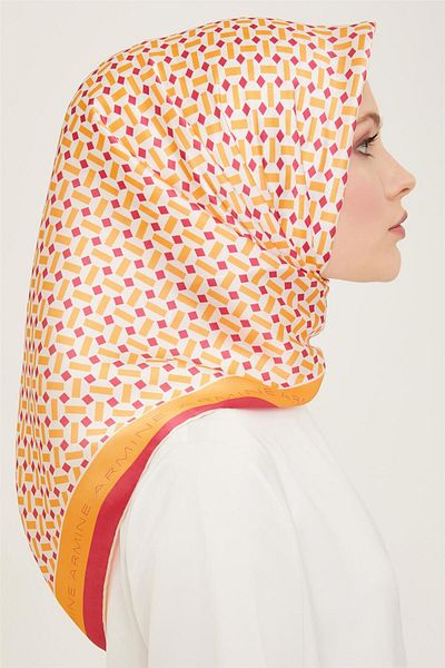 Armine Silk Twill Scarf - 24Ya9151 4 52